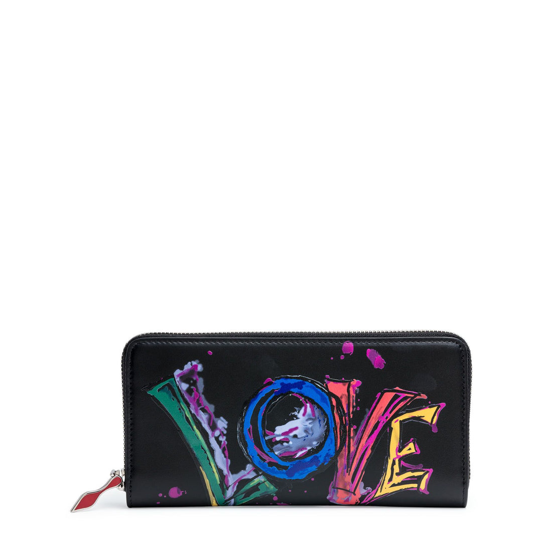 Panettone wallet ブラック カーフレザー - Accessories - Women