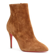 Eloise booty 85 tan suede ankle boots
