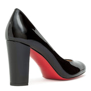 Lady Gena 85 black patent leather pumps