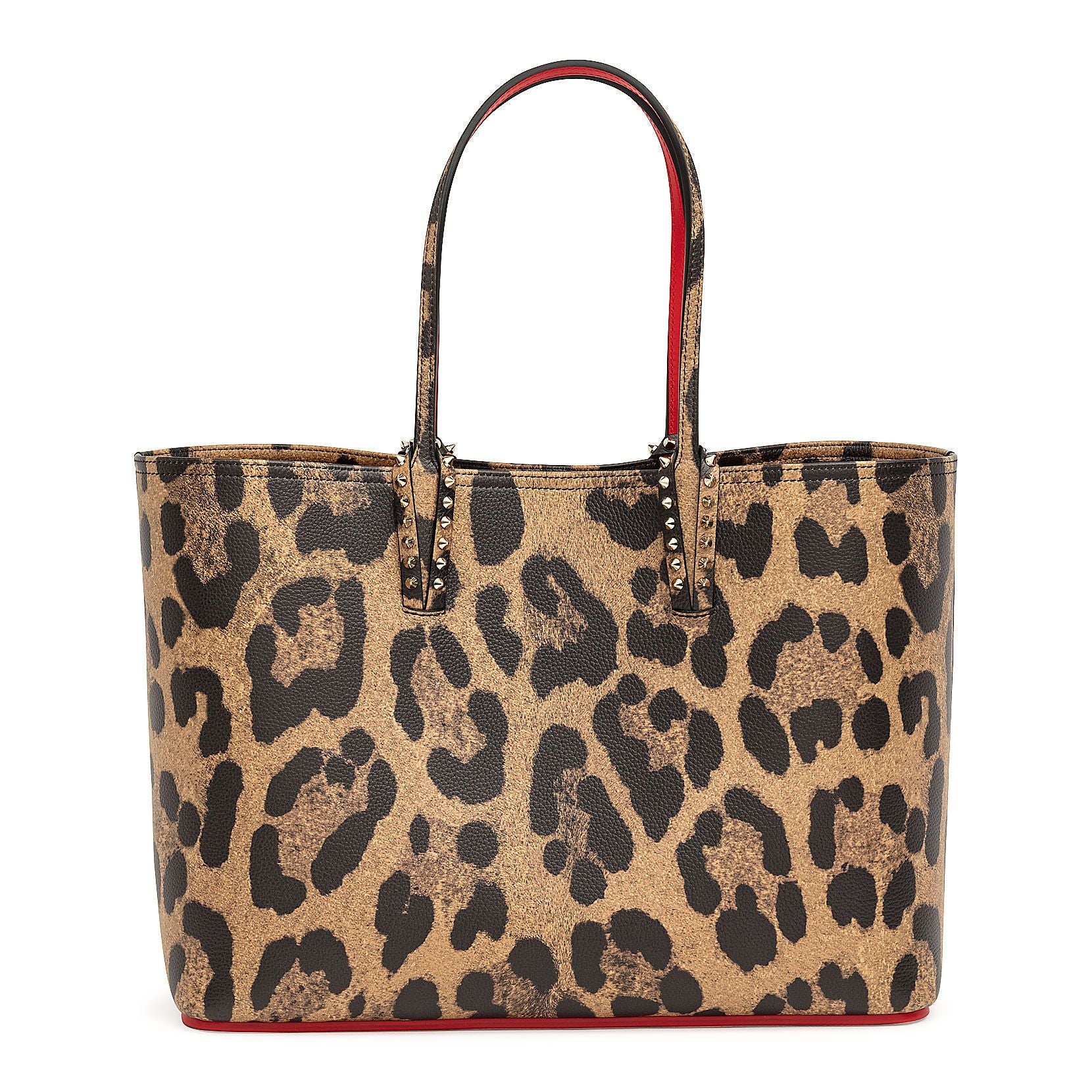 ショルダーバッグ・ポシェット Cabata Mini leopard-print leather tote bag Cabata Mini leopard-print leather tote bag in multicoloured