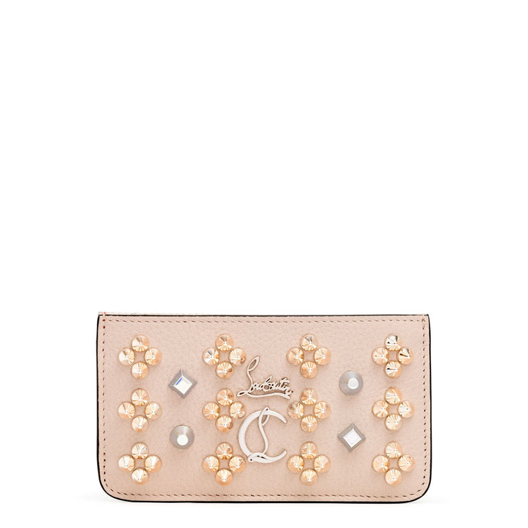 Credilou Loubinthesky light pink leather key holder