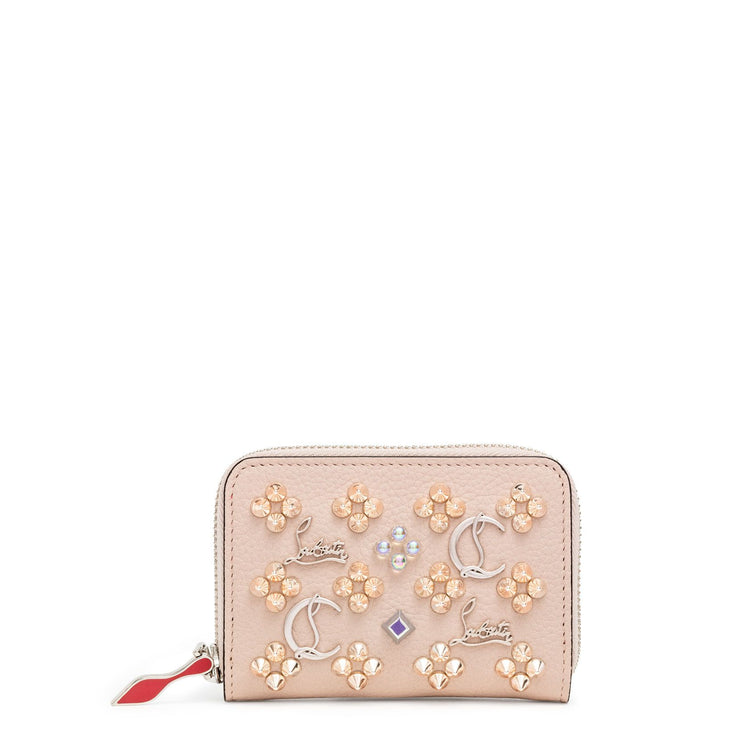 Panettone light beige Loubinthesky coin purse