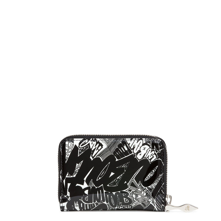 Panettone patent leather coin purse