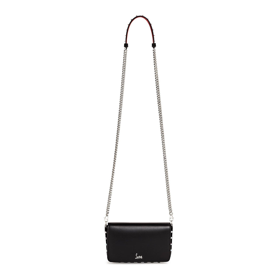 Christian Louboutin | Zoompouch black leather and suede