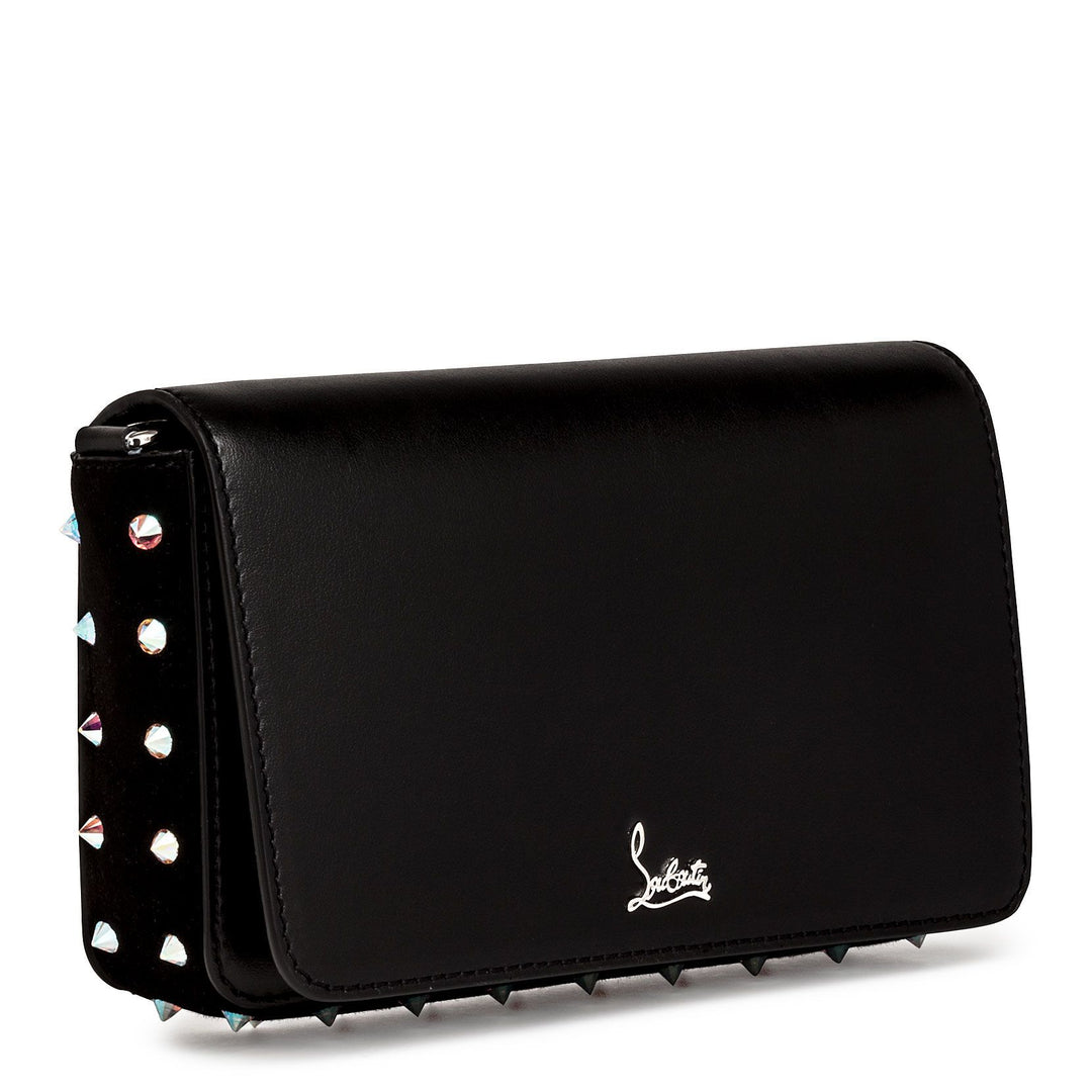 Christian Louboutin | Zoompouch black leather and suede