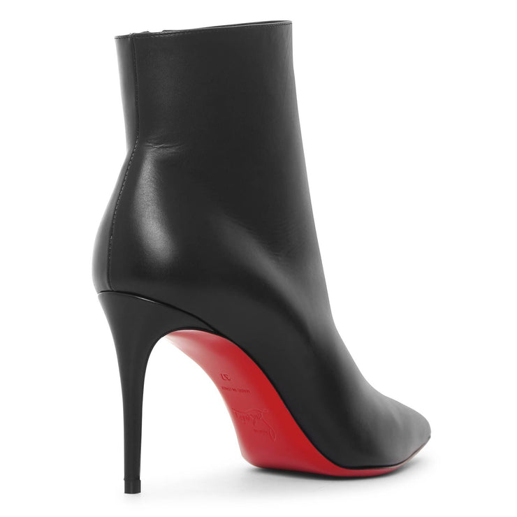 So Kate 85 black leather ankle boots