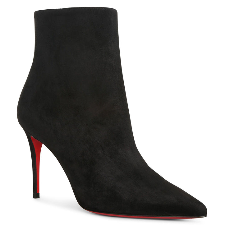 So Kate 85 black suede ankle boots