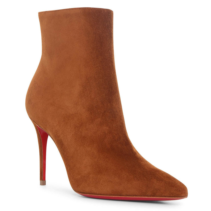 So Kate 85 tan suede ankle boots