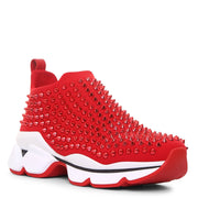 Spike Sock red sneakers