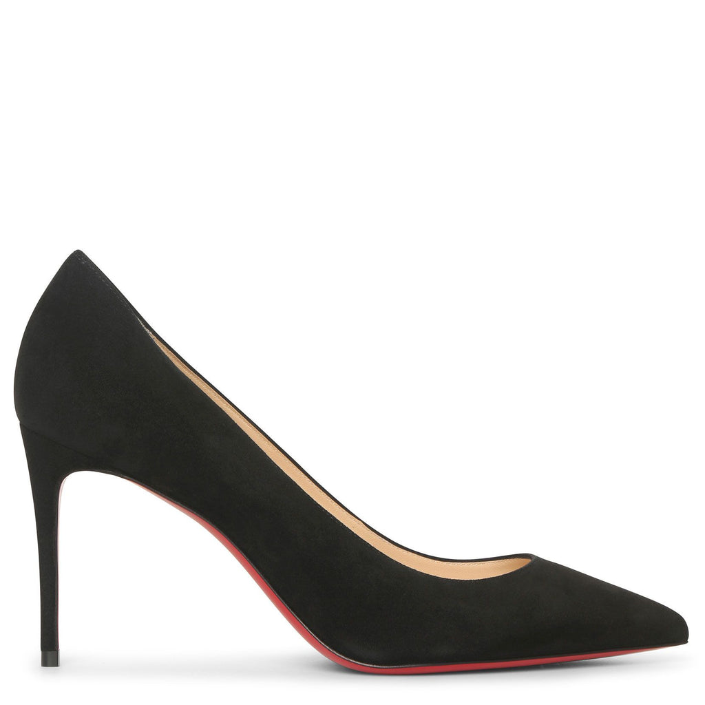 Christian Louboutin | Kate 85 black suede pumps | Savannahs