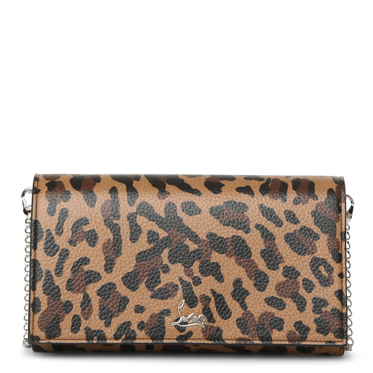 Boudoir leopard printed leather belt bag