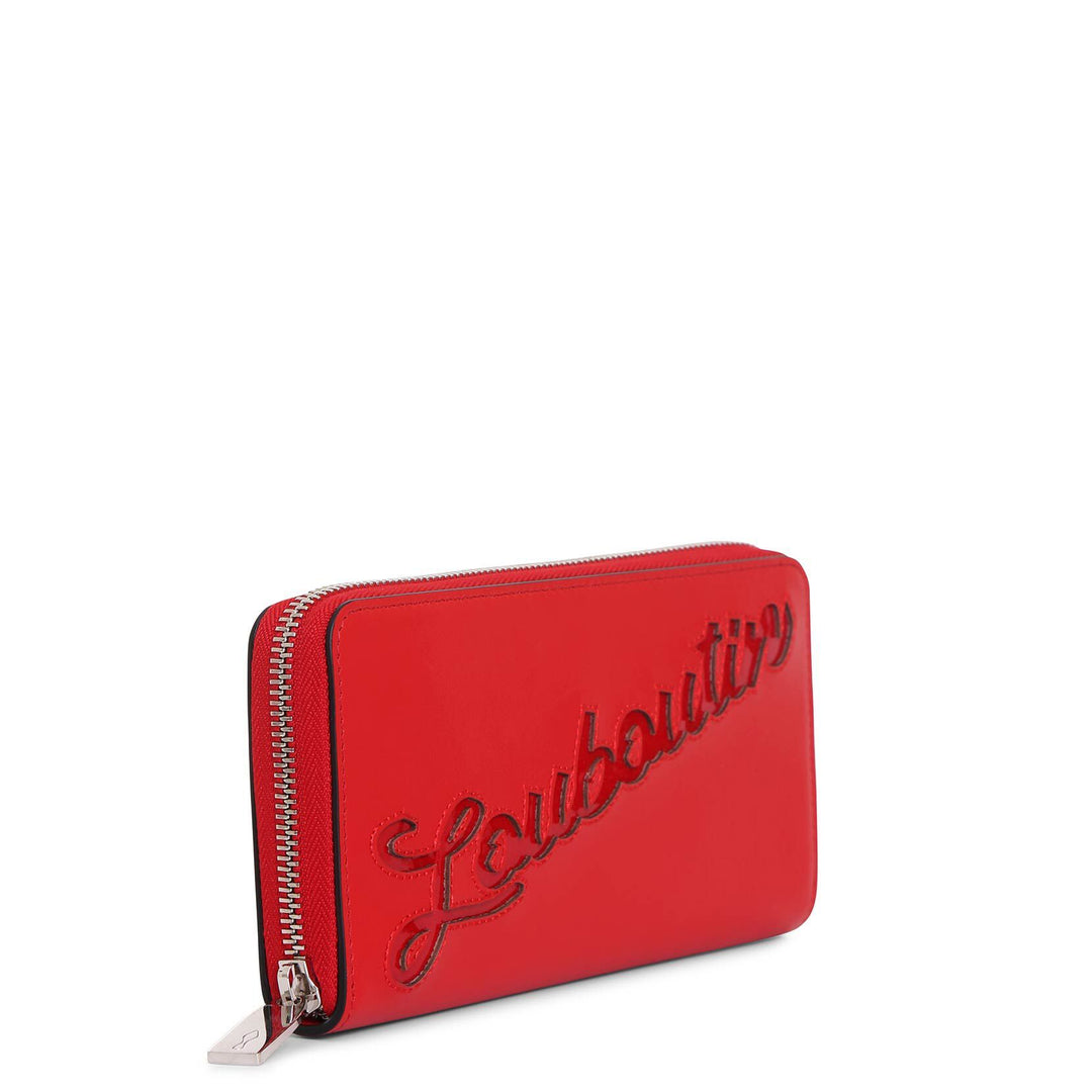 【国内即発送】【送料無料】★PANETTONE WALLET★MERLOT/MERLOT Christian Louboutin | Panettone red logo wallet | Savannahs