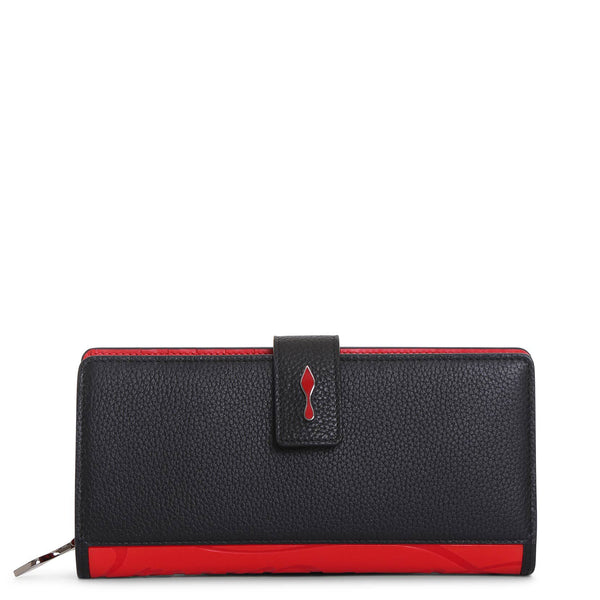 Christian Louboutin | Paloma black and red wallet | Savannahs