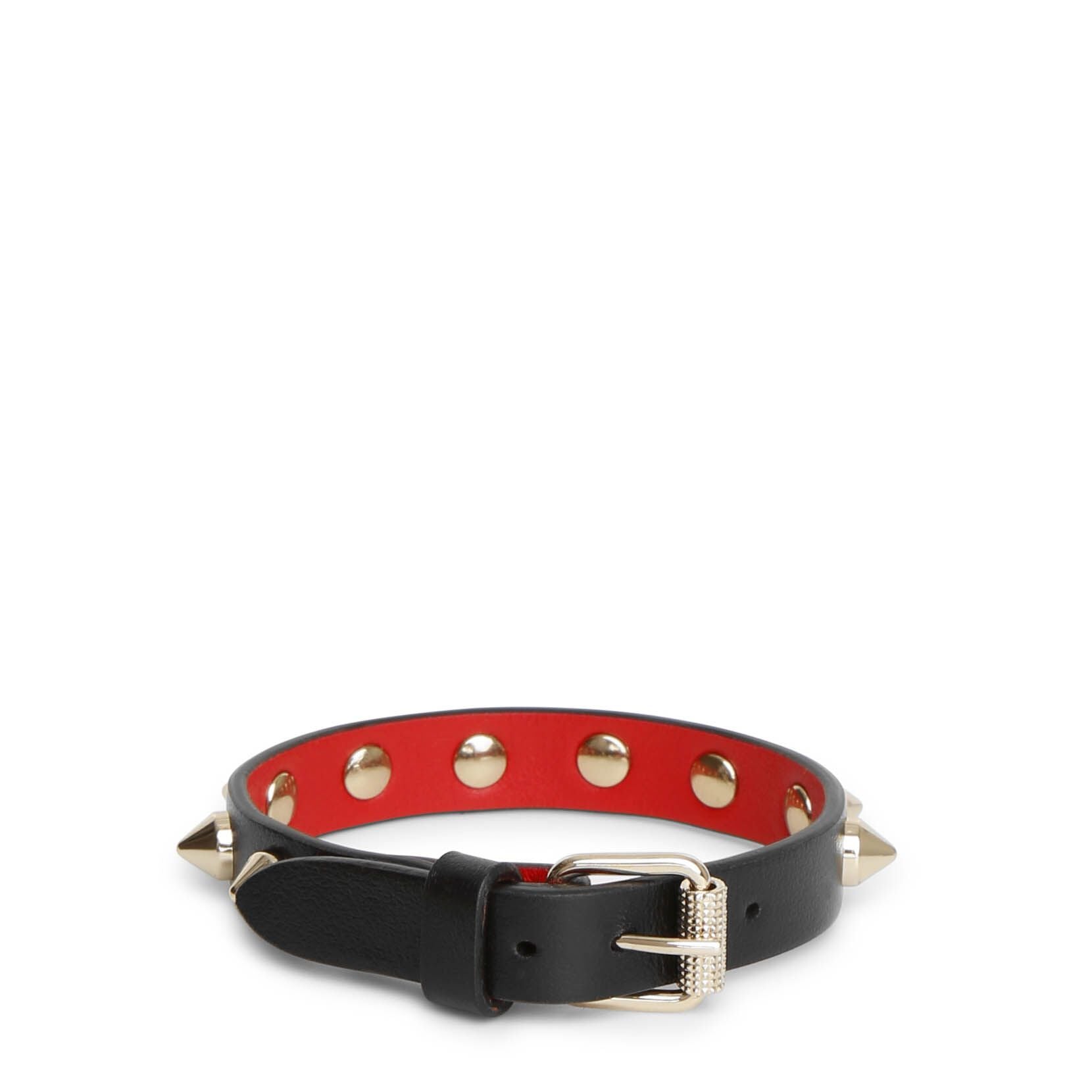 ☆Christian Louboutin☆ Loubilink ブレスレット ブラック ブレスレット - カーフスキン - ブラック - Christian Louboutin