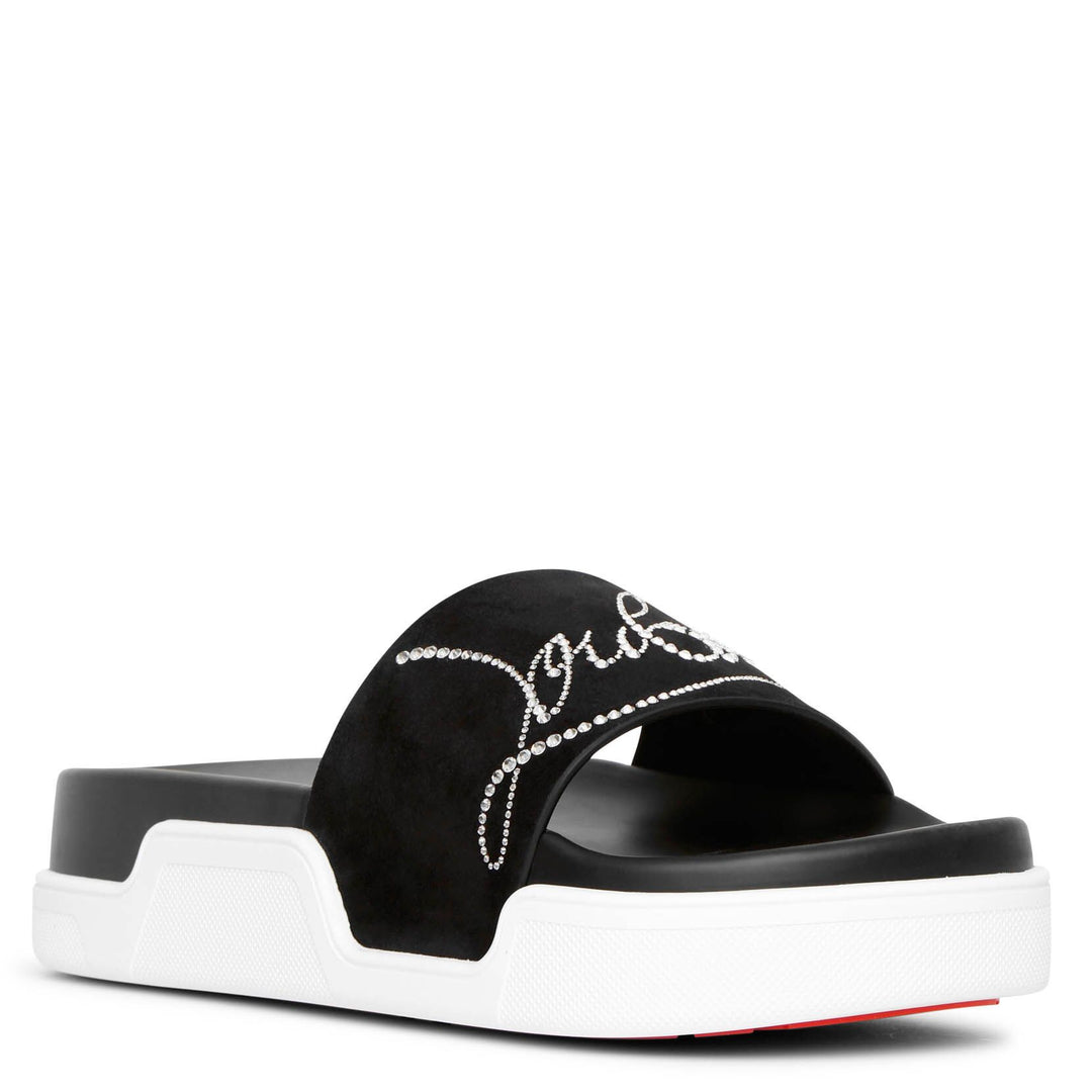 Christian Louboutin | Pool Flat slide sandals | Savannahs