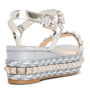 Pira Ryad 60 glitter flatform sandals