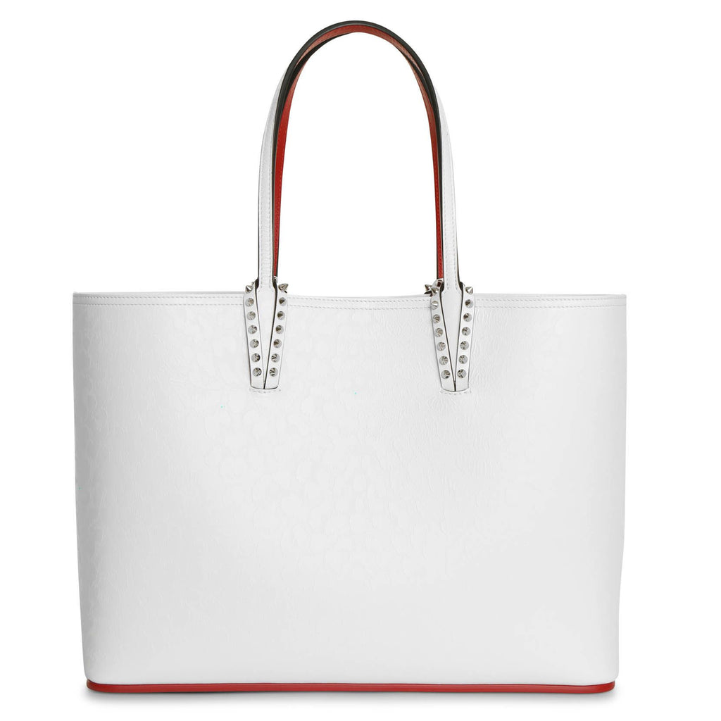 Christian Louboutin Cabata Leather Tote in Natural