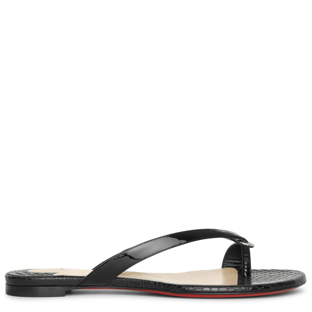 Christian louboutin 2024 flat sandals