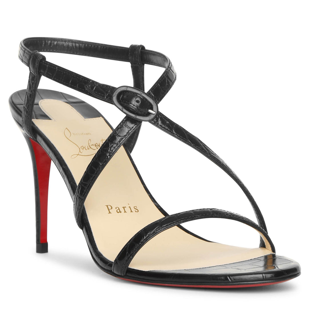 Christian Louboutin | Selima 85 black sandals | Savannahs
