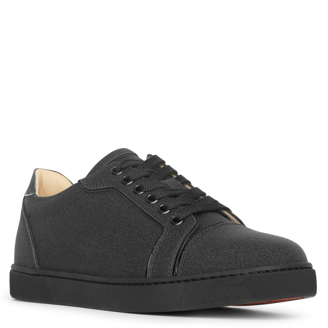Christian Louboutin Vieria black glitter sneakers Savannahs