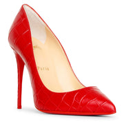 Pigalle Follies 100 red leather pumps