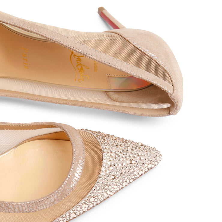 Galativi strass 85 nude pumps