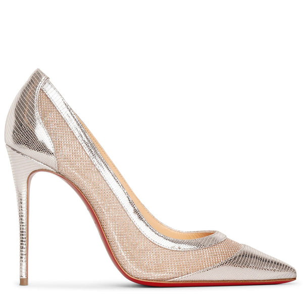 Christian Louboutin ラメスパイク ハイヒール38 Christian Louboutin ラメスパイク ハイヒール38