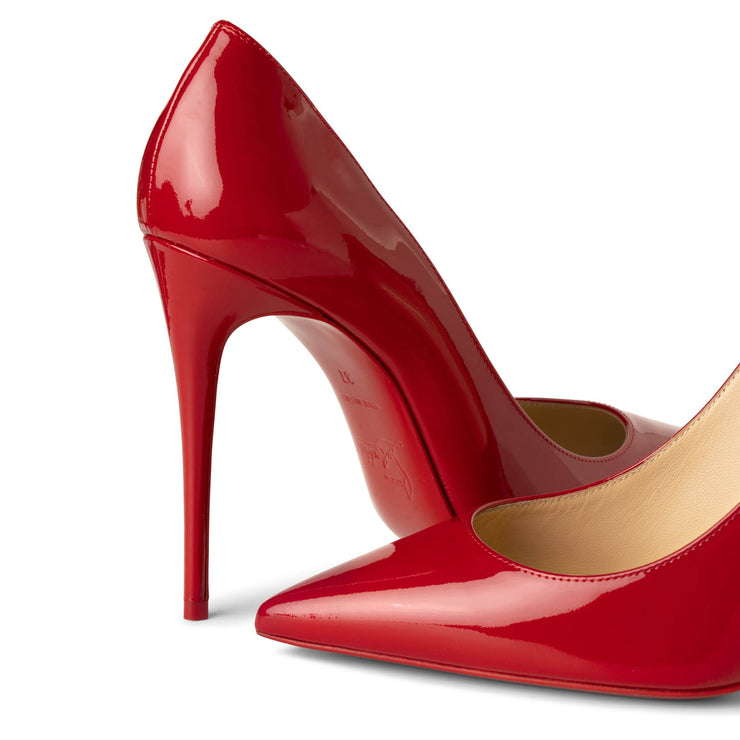 Christian Louboutin New Red Patent Leather So Kate High Heels Pumps in Box  at 1stDibs