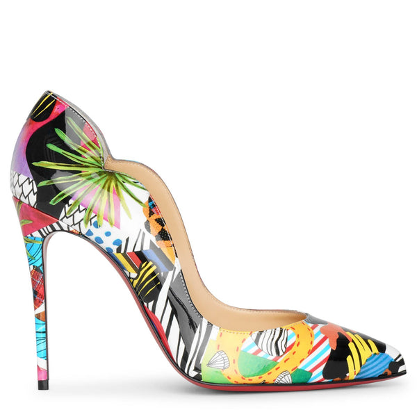 Christian Louboutin | Hot Chick 100 patent sapeur pumps | Savannahs