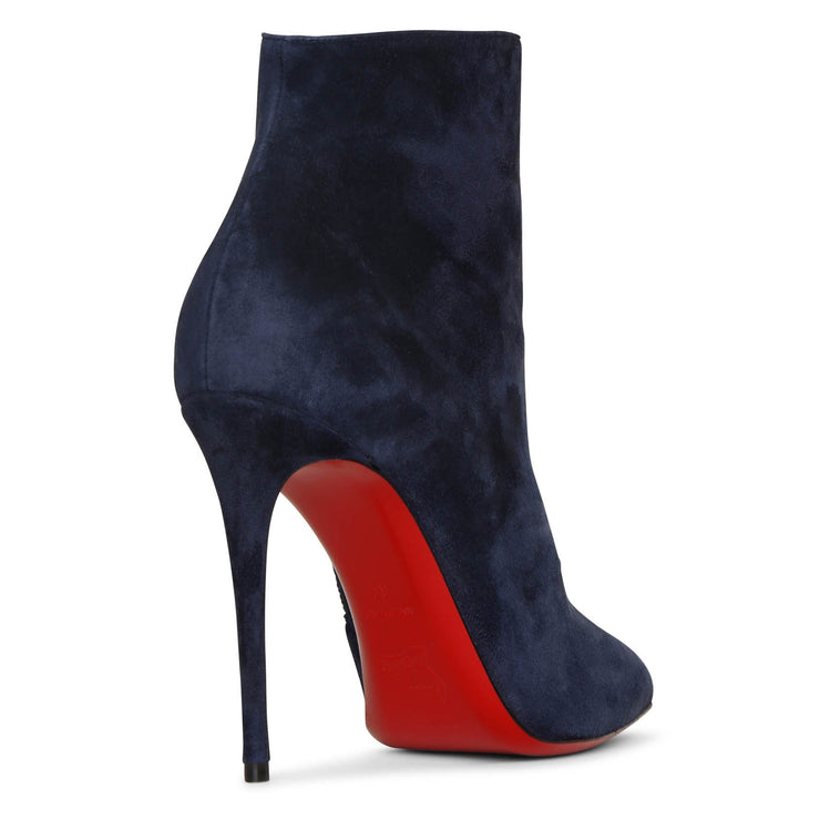 CHRISTIAN LOUBOUTIN Lock So Kate 100 suede ankle boots