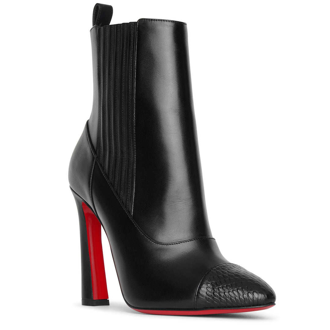 ○★新品未使用 クリスチャンルブタン ME IN THE 90S アンクルブーツ Christian Louboutin | Me in the 90s black nappa boots | Savannahs