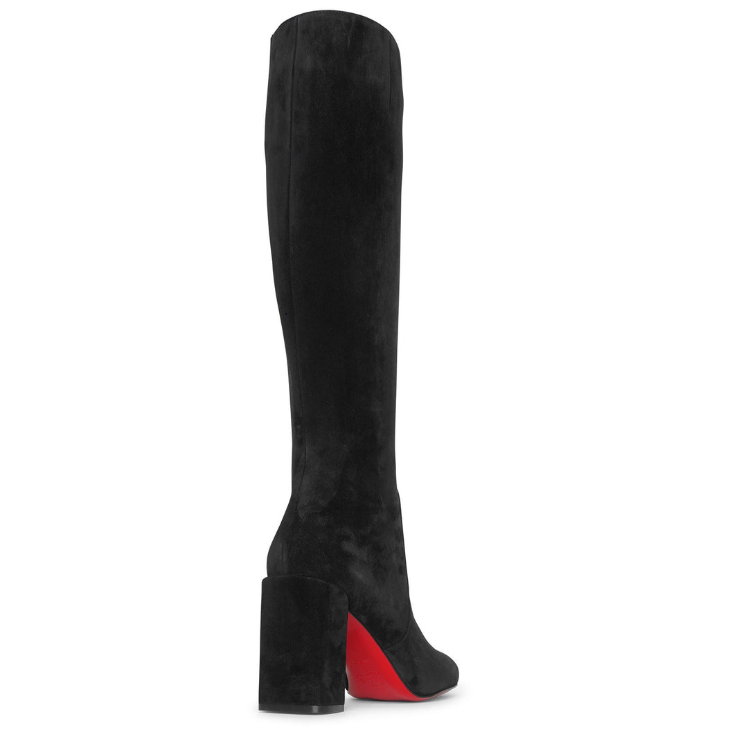 Christian Louboutin | Cavalika 85 black suede boots | Savannahs