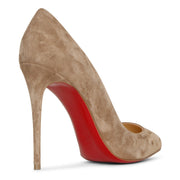 Pigalle Follies 100 fennec suede pumps