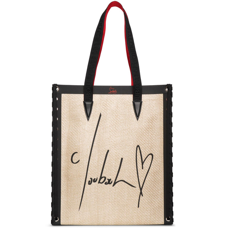Christian Louboutin, Cabalace Small canvas tote bag