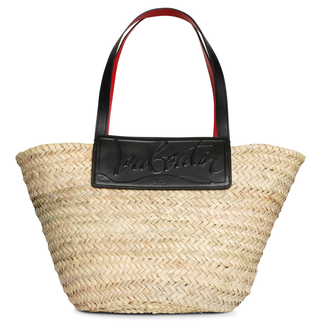 Christian Louboutin | Loubi Shore black leather beach tote | Savannahs