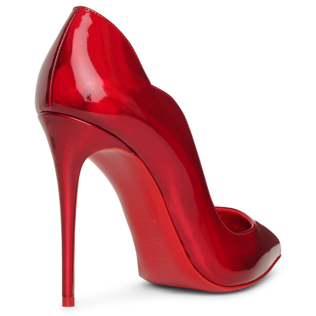 Patent leather red bottoms best sale