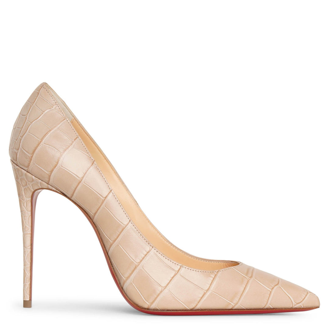 Christian Louboutin KATE 10cm 美品 Christian Louboutin | Kate 100 embossed leather pumps