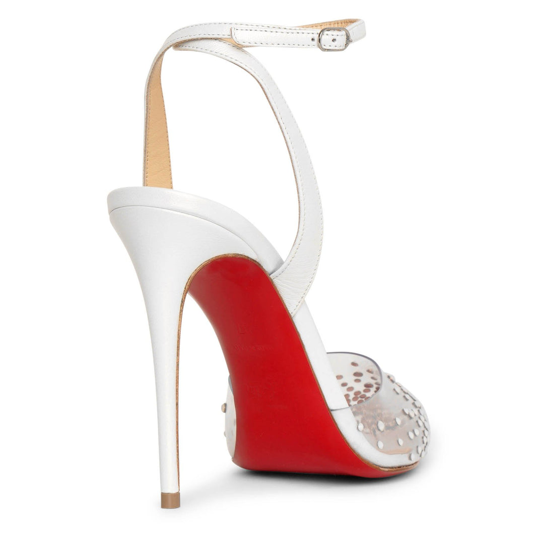 Christian Louboutin | Spikaqueen 100 embellished PVC pumps Christian Louboutin | Spikaqueen 100 embellished PVC pumps