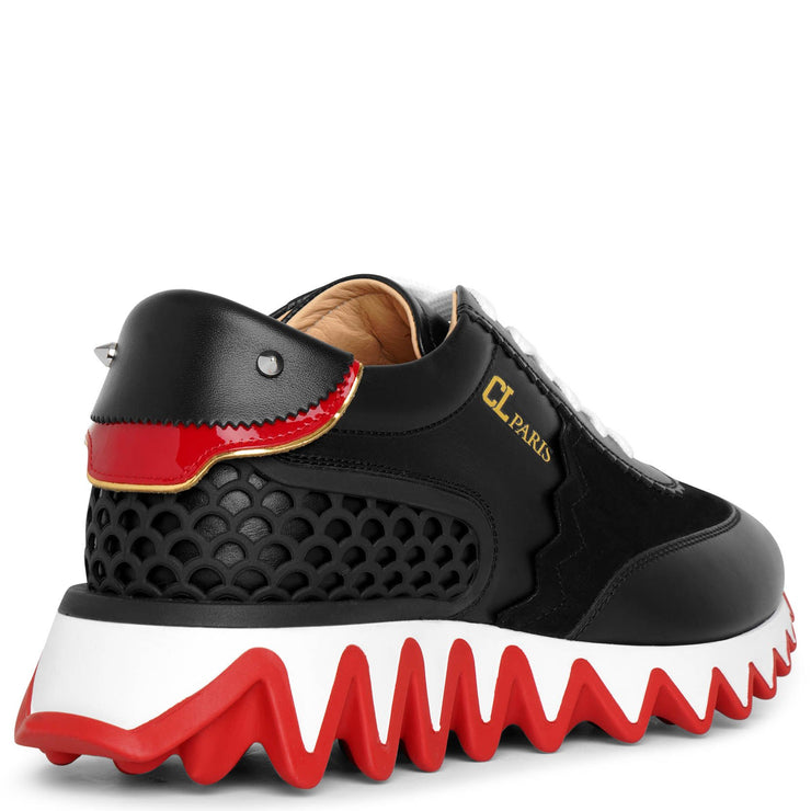 Christian Louboutin Loubishark Donna Leather Trainers in Red