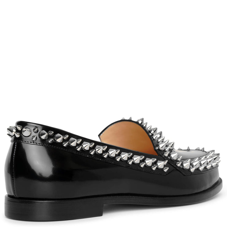 Mattia Spikes studded patent-leather loafers