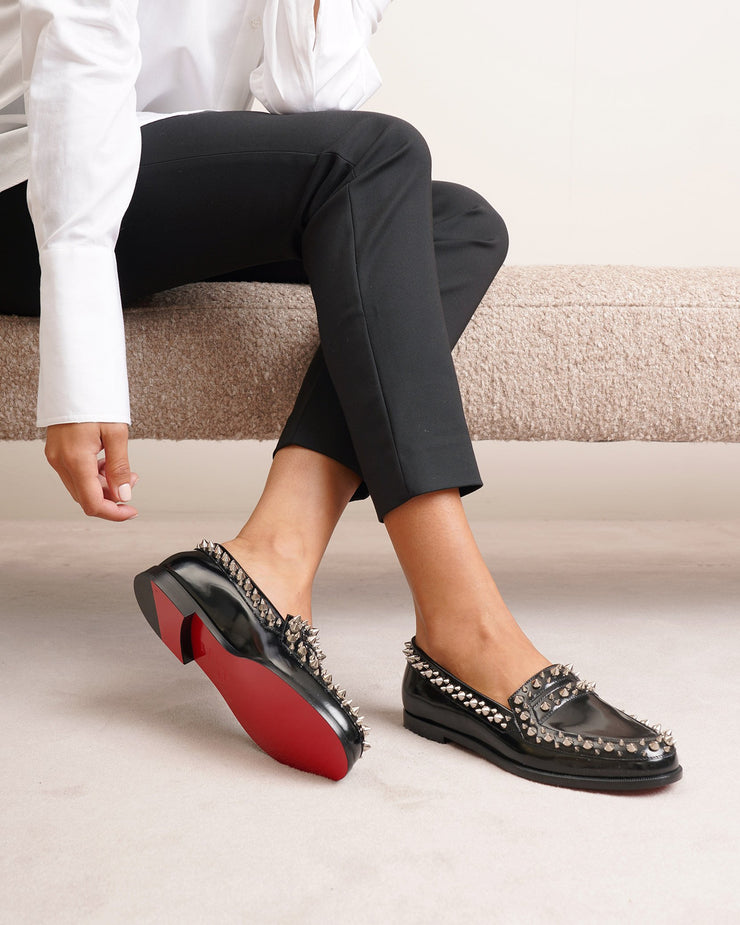 louboutin loafers spikes