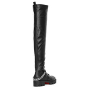 Horse Botta over knee leather boots