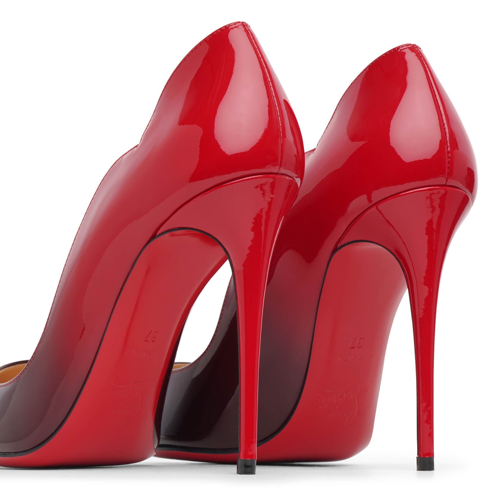 Christian Louboutin | Hot Chick 100 patent degrade pumps | Savannahs