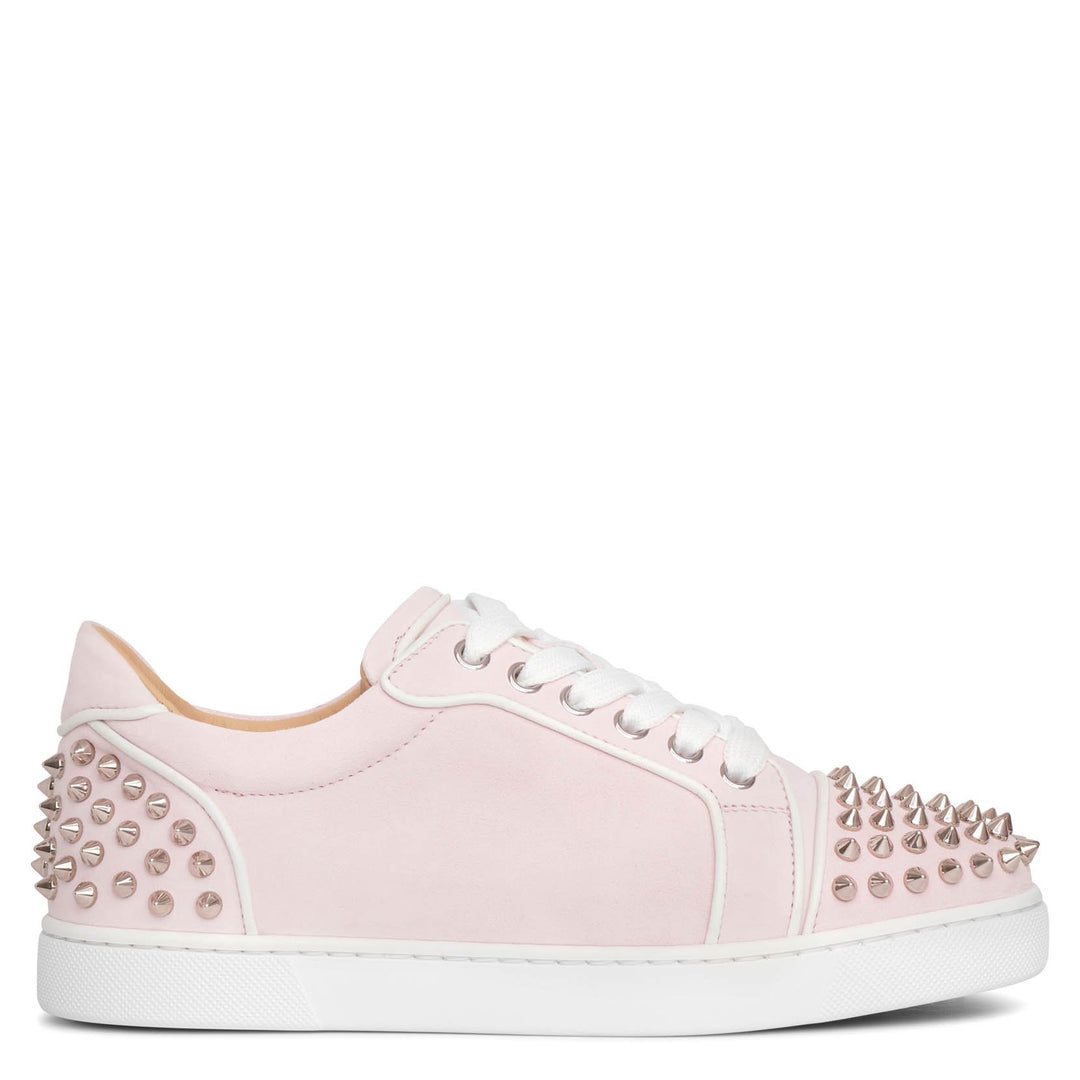 パーティーシューズ Christian Louboutin Heeled shoes Pink Rosa Z - 100 mm Sandals - Pearlescent patent calf leather