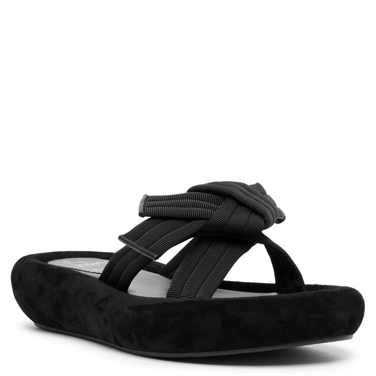 Christian Louboutin, Matriciasummer black suede sandals