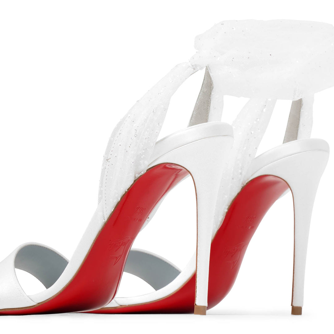 Christian Louboutin | Sandale du Desert white sandals | Savannahs