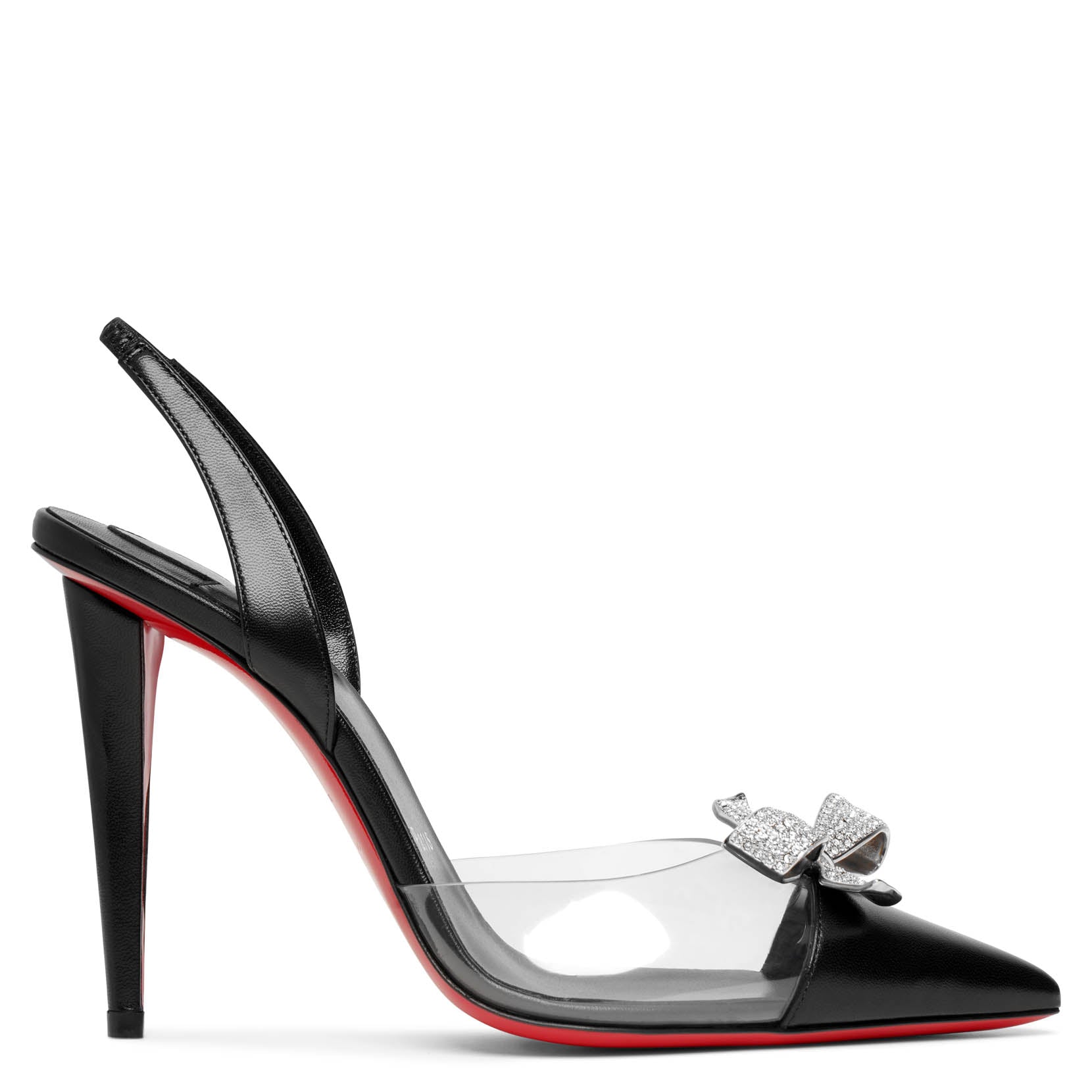 クリスチャンルブタン☆OSTRI SLING100☆ CHRISTIAN LOUBOUTIN Snakeskin Ostri 100 Slingback Pumps 38.5