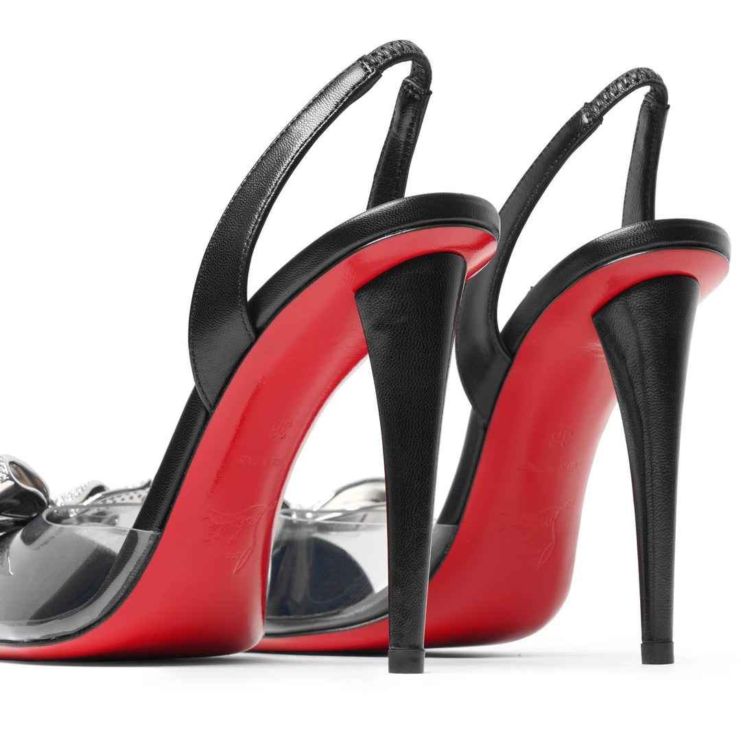 Christian Louboutin | Astrinodo 100 sling PVC pumps | Savannahs