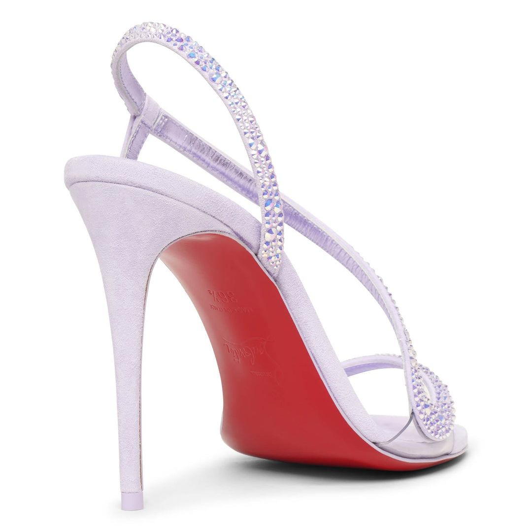 Christian Louboutin | Rosalie strass 100 PVC sandals | Savannahs