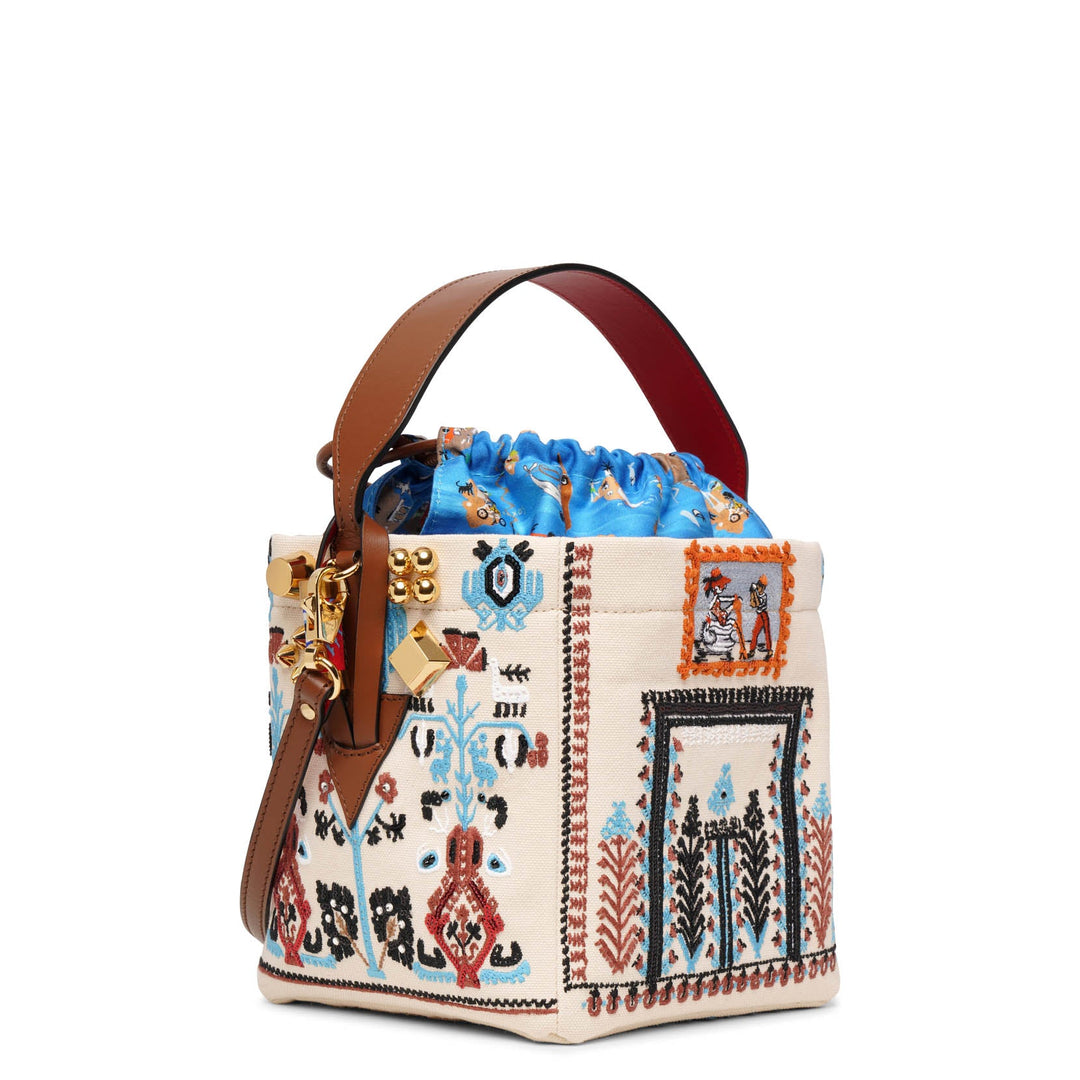 Christian Louboutin | Greekaba mini broderie bag | Savannahs